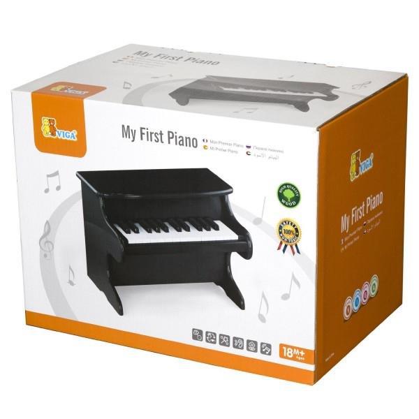 Игрушка Viga Toys Пианино, черный 50996