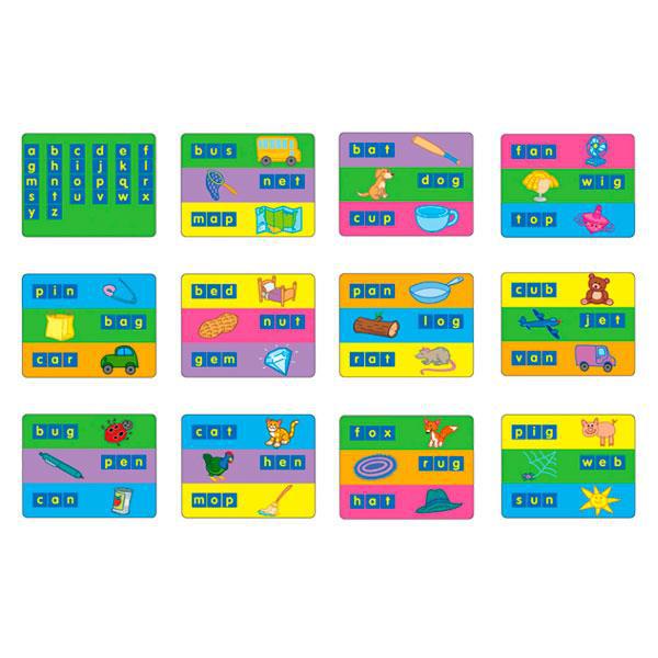 Набор для обучения Gigo Карточки для набора Занимательные буквы 1401 1402