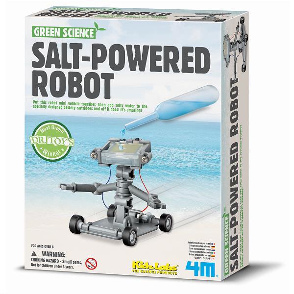 Набор для творчества 4M Робот на энергии соли 00-03353