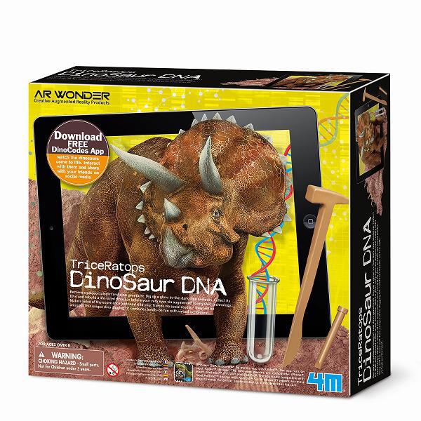 Набор для творчества 4M ДНК динозавра Трицератопс 00-07003