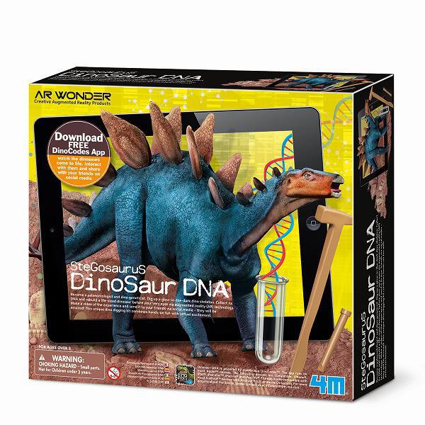 Набор для творчества 4M ДНК динозавра Стегозавр 00-07004