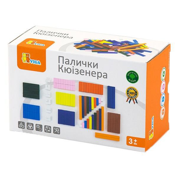 Набор для обучения Viga Toys Палочки Кюизенера 51765