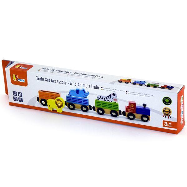 Доп. набор к ж/д Viga Toys Поезд с животными 50822
