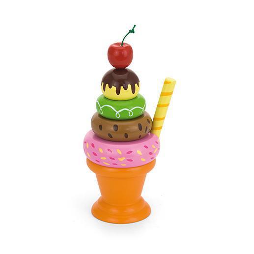Игровой набор Viga Toys Мороженное с фруктами. Вишенка 51322