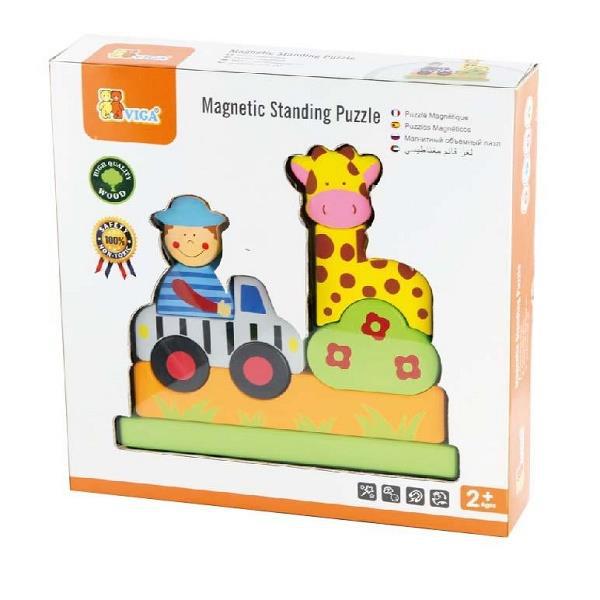 Магнітний пазл Viga Toys Сафарі 59702