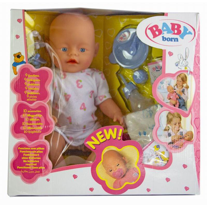 Лялька Baby Born Бейбі Борн з аксесуарами К175