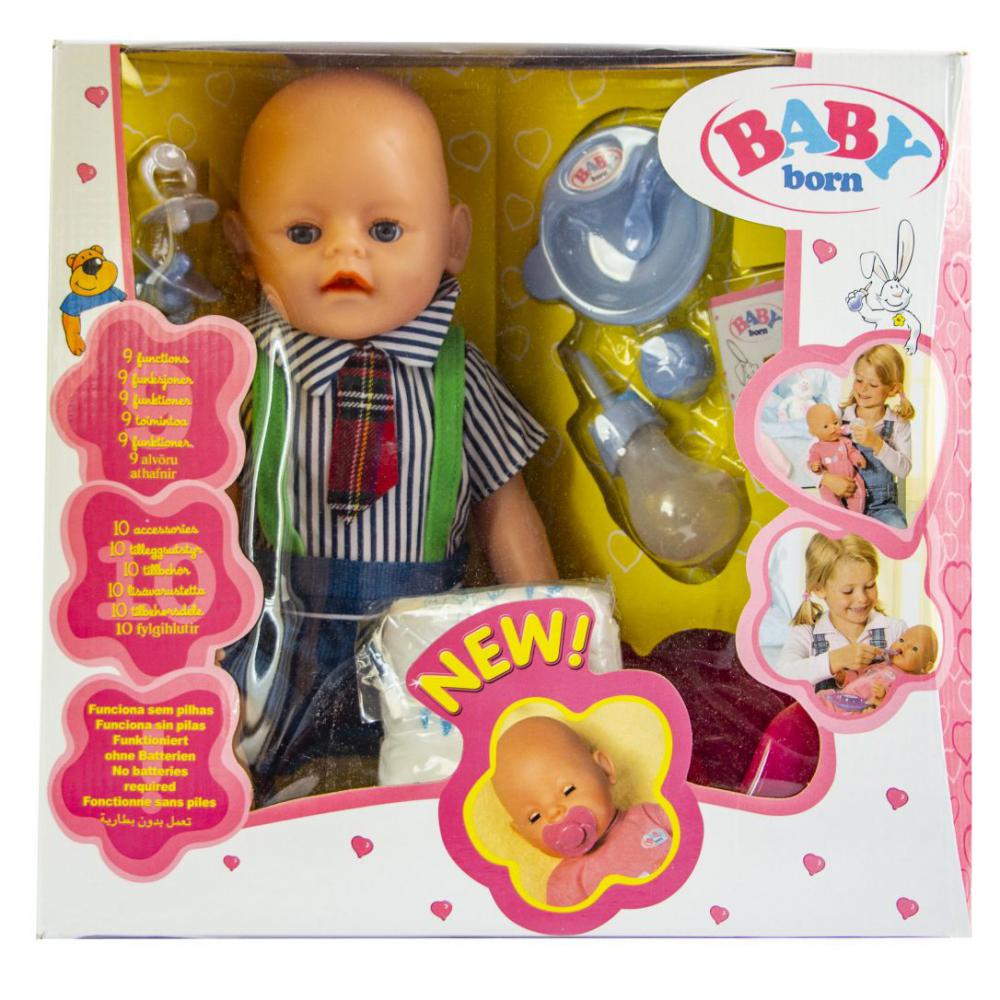 Лялька Baby Born Бейбі Борн з аксесуарами К159
