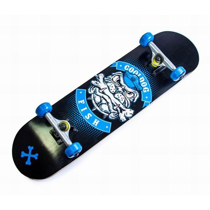 СкейтБорд деревянный от Fish Skateboard Cool Dog
