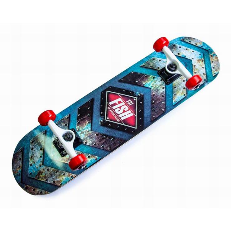 СкейтБорд деревянный от Fish Skateboard First
