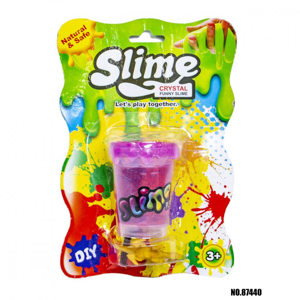 Slime слайм блістер DIY JDY2306059449 зелий / жовтий / червоний