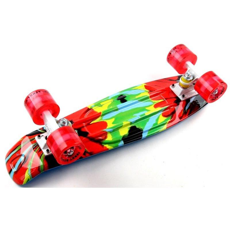 Penny Board Organic 2in1 Светящиеся колеса.