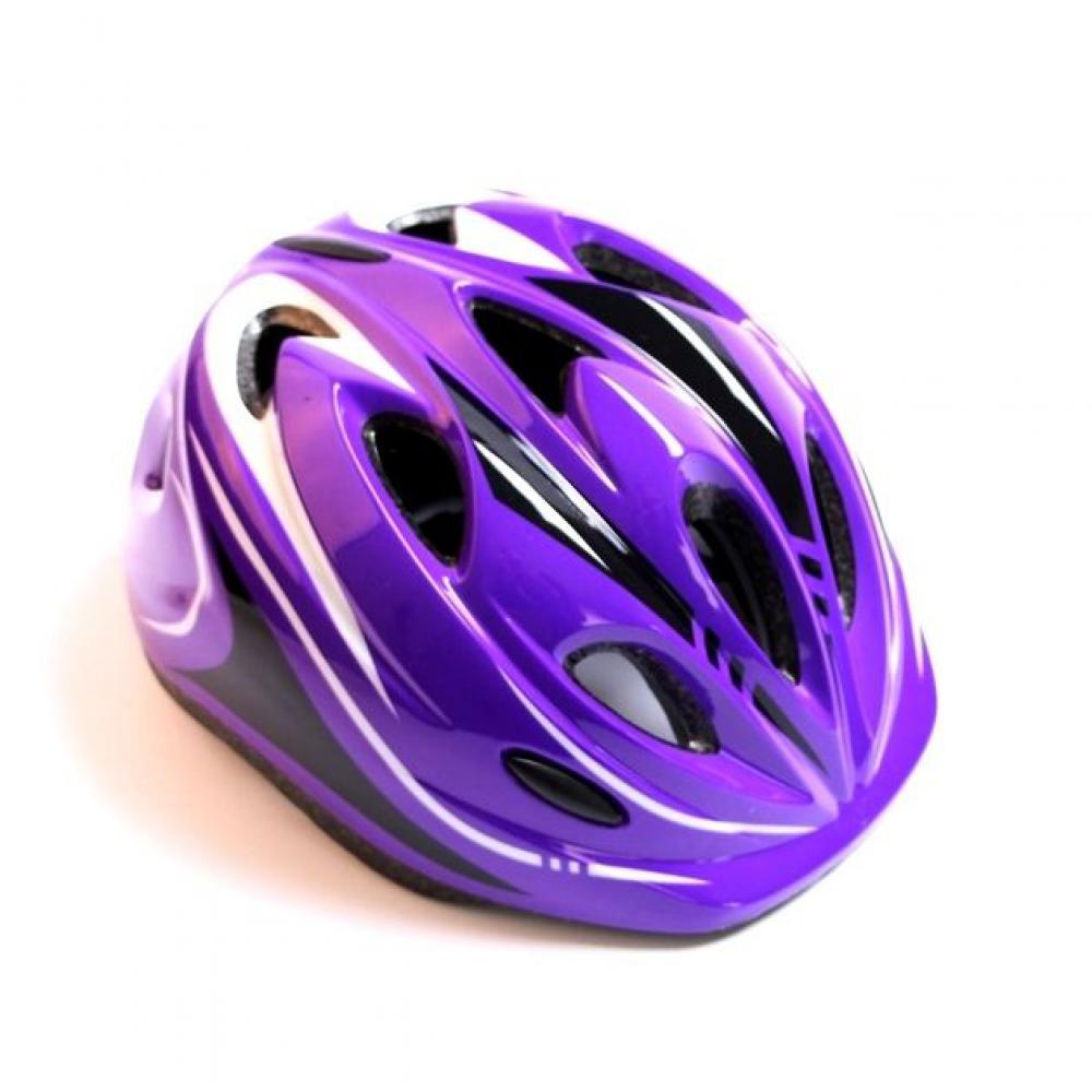 Шлем с регулировкой размера. Фиолетовый цвет.