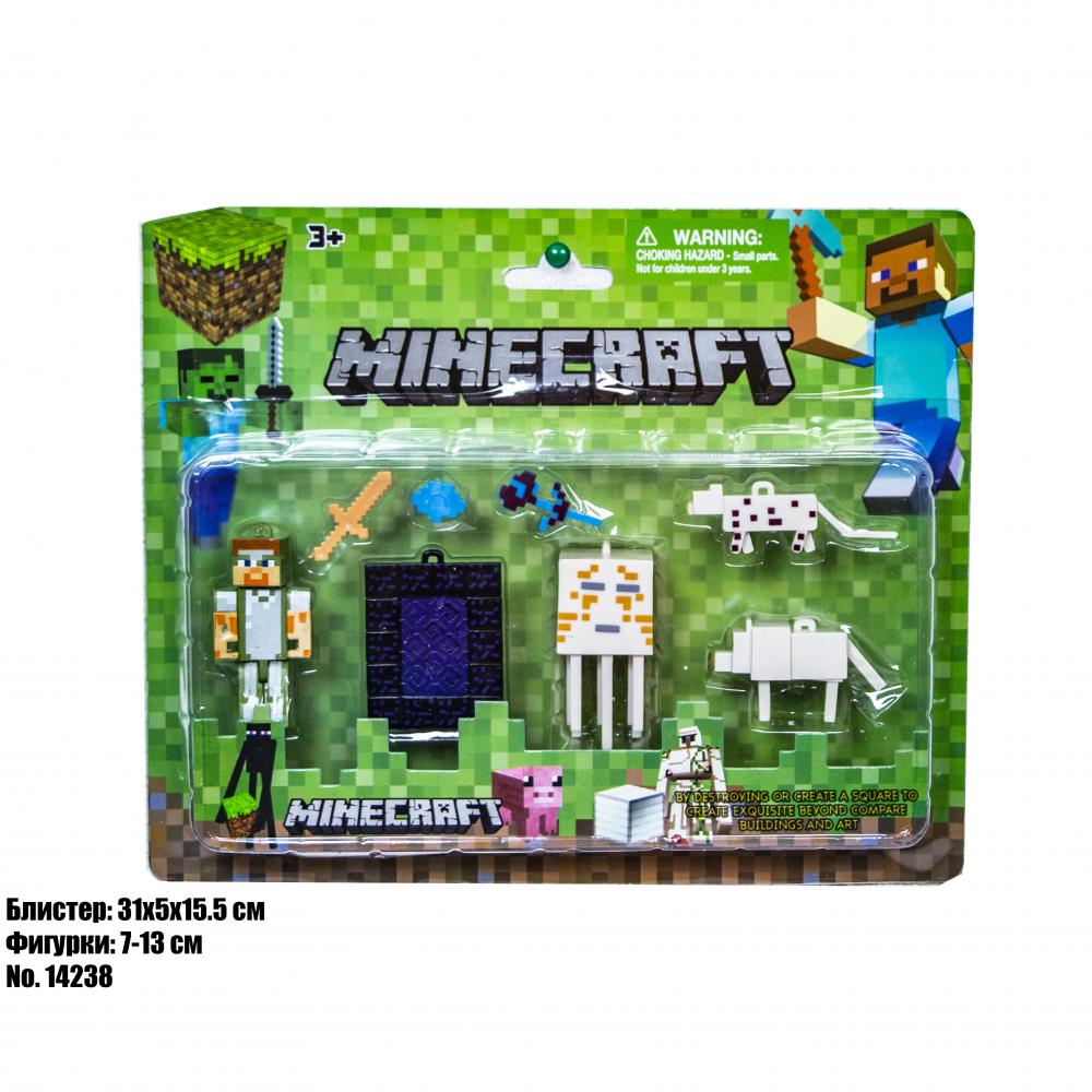 Фігурки Minecraft блістер 14238