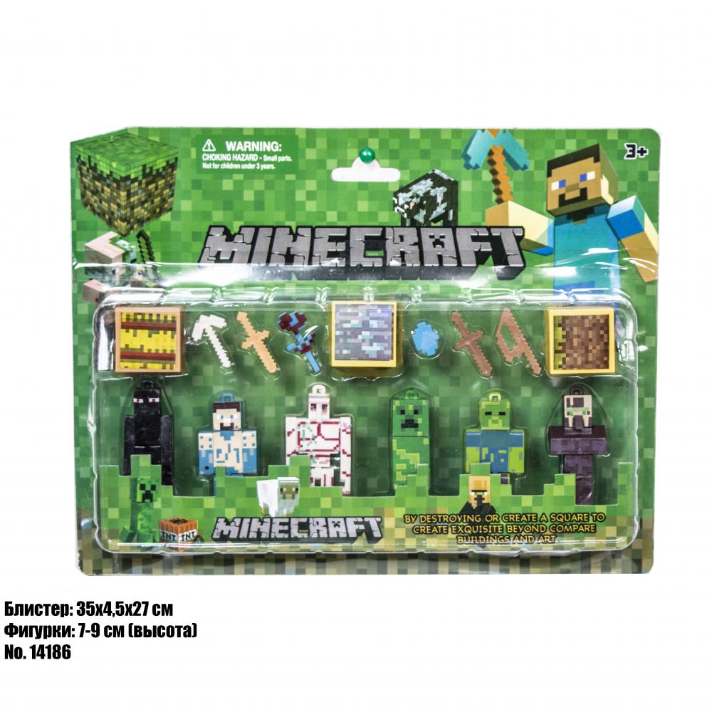 Фігурки Minecraft блістер 14186